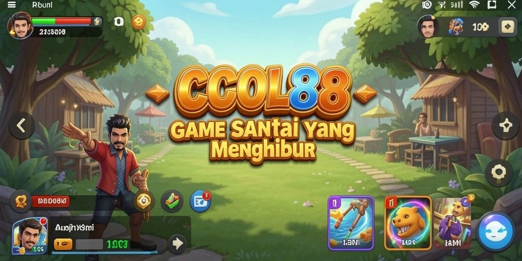 Screenshot gameplay COCOL88 menampilkan keseruan bermain dengan teman.