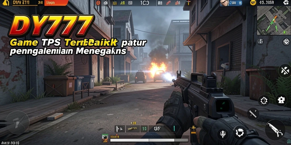 Gameplay menegangkan di DY777 dengan aksi tembak-menembak.