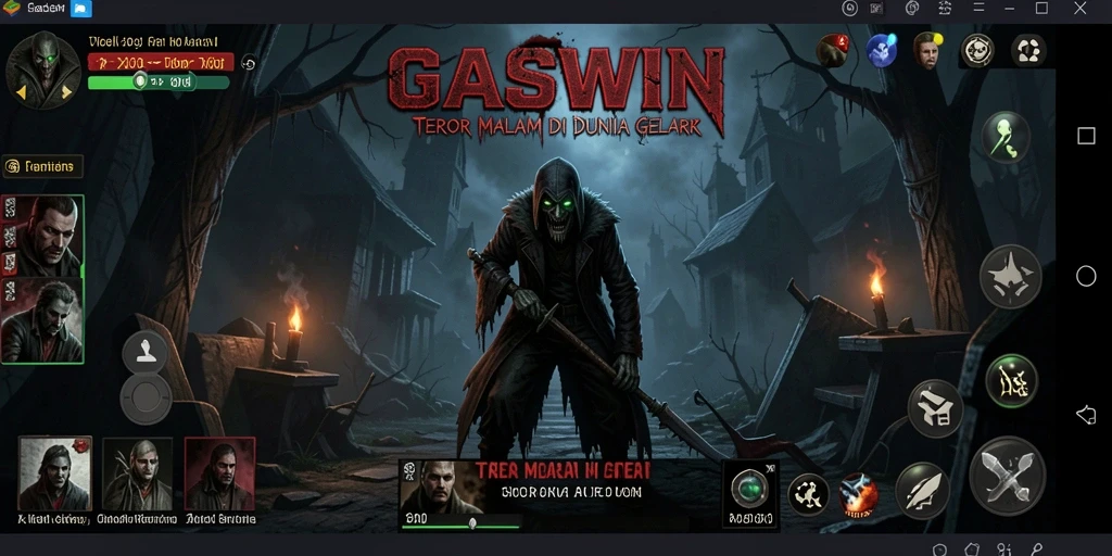 Gameplay mencekam dengan atmosfer horor yang kuat.