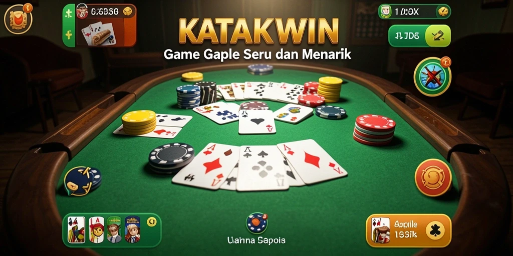 Gameplay KATAKWIN yang seru dan interaktif.