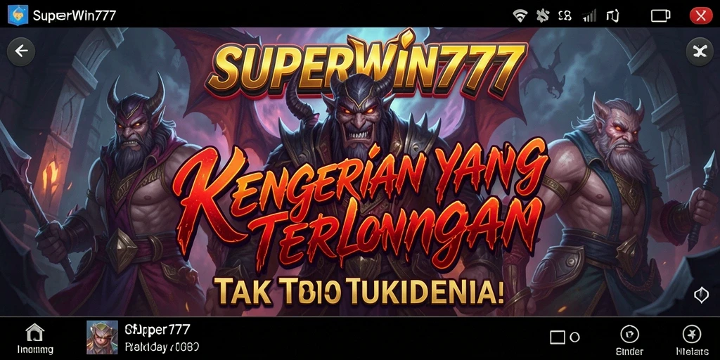 Tangkapan layar menampilkan gameplay menegangkan di dunia Horror.